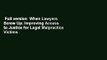 Full version  When Lawyers Screw Up: Improving Access to Justice for Legal Malpractice Victims