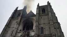 Incendie dans la Cathédrale Saint-Pierre-et-Saint-Paul de Nantes