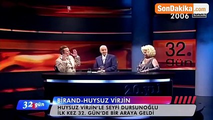 Seyfi Dursunoğlu'nun Mehmet Ali Birand'ın "Huysuz Virjin'den sıkılmadın mı?" sorusuna verdiği yanıt sosyal medyada gündem oldu