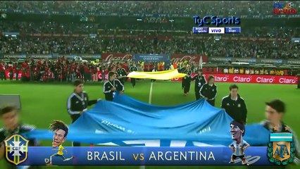 Brasil 10 vs Argentina - Amistoso Internacional - 'SIN MESSI NO SOMOS NADA' - Parodia - Highlights  2020