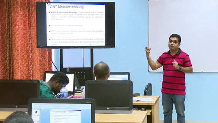 Computer Peripherals & Interfacing-Color Monitor