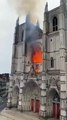 ✞Incendie à la cathédrale Saint-Pierre et Saint-Paul de Nantes✞