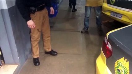 PM prende suspeito de furto a restaurante na Rua Paraná