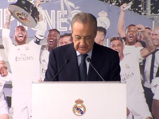 Liga - Florentino Perez : "Une Liga historique, merci Zizou"