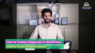 How to Create Categories in WordPress - WordPress Tutorials for Beginners in UrduHindi - Part 12