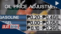 Oil price adjustment, asahan sa susunod na linggo