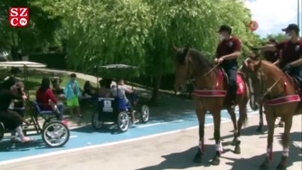 Yeşilköy Sahili atlı birliklere emanet