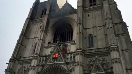 Incendio en la Catedral de Nantes