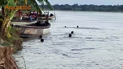 amazing flash flood  Heavy River Flooding  river flooding bangladesh - Dangerous Boys
