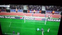 Lionel Messi Dribble-Goal (FC Barcelona - Juventus FC PES 2018)