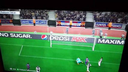 Lionel Messi Dribble-Goal (FC Barcelona - Juventus FC PES 2018)