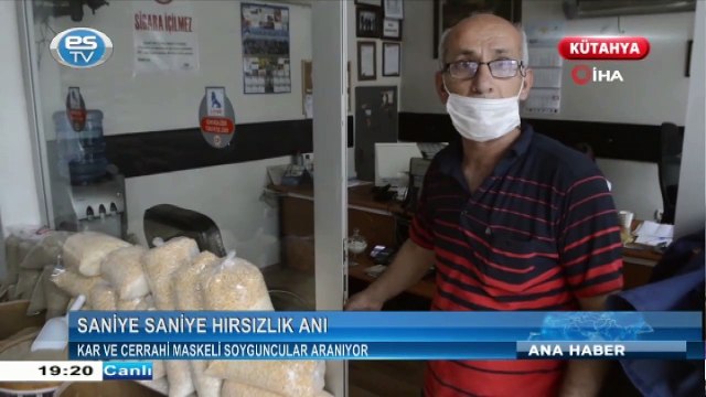 Kar ve Cerrahi maskeli soyguncular aranıyor