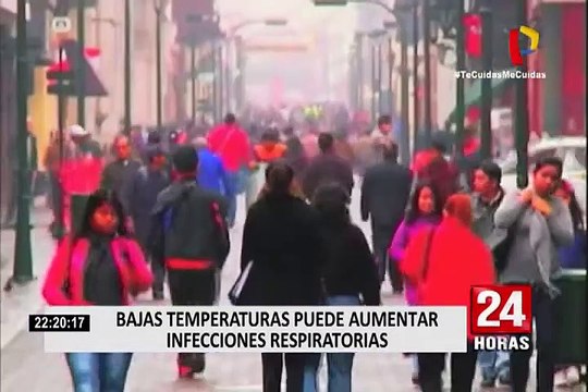 Bajas temperaturas pueden aumentar infecciones respiratorias