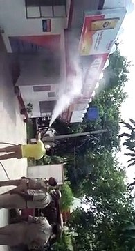 कोविड-हेल्प डेस्क के माध्यम से असोथर थाना को किया गया सैनिटाइज