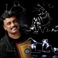 Meet Kerala artist Anoop Upaasana who makes paintings with light