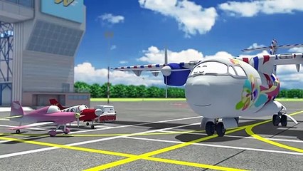 Airplane cartoon for kids - The Airport Diary - Illi's awesome change! cartoon 69
