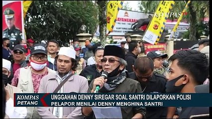 Denny Siregar Dinilai Menghina Santri Soal Postingan di Medsos