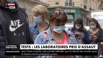 Tests : les laboratoires pris d’assaut