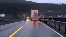 Ce conducteur a faillit voir le bout du tunnel