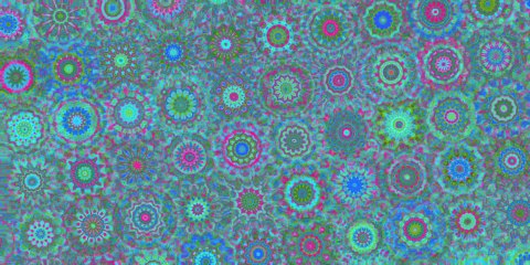 Trippy Bohemain Mandala Animation (epilepsy warning)