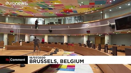 Stringent health measures ahead of EU summit on COVID-19 recovery plan