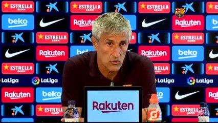 Setién: "No me vais a convencer, no todo ha sido un desastre"