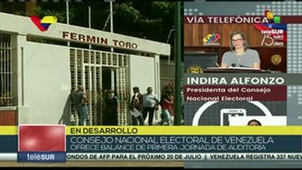 Venezuela: CNE ofrece balance de la primera jornada de auditoría