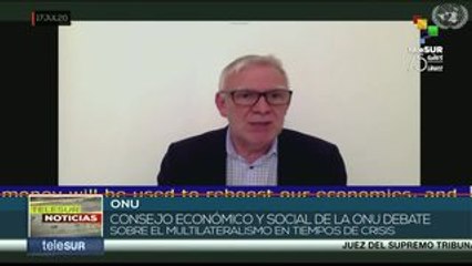 Consejo Económico y Social de ONU debate sobre multilateralismo
