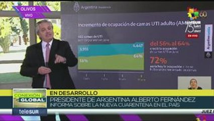 Alberto Fernández anuncia extensión de la cuarentena en Argentina