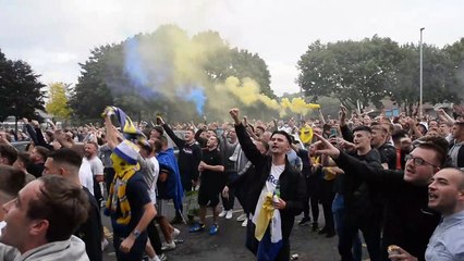 Leeds United Elland Road celebrations
