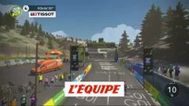 Le résumé en vidéo de la 5e étape - Cyclisme - Tour de France virtuel