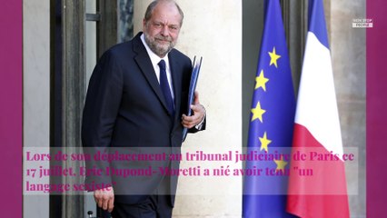 Eric Dupond-Moretti répond aux accusations de sexisme
