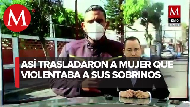 Trasladan a penal a mujer por presunto maltrato infantil en Tecámac