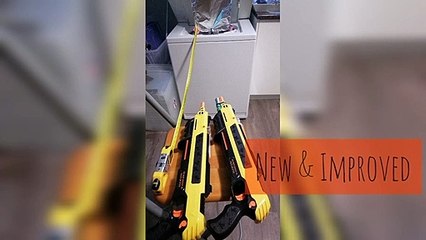 Bug a Salt test review, 2.0 vs "new and improved 2.0" spray patterns on aluminum foil.  The New 2.0 bugasalt has an easier trigger and safety lever.  From 3 feet distance.