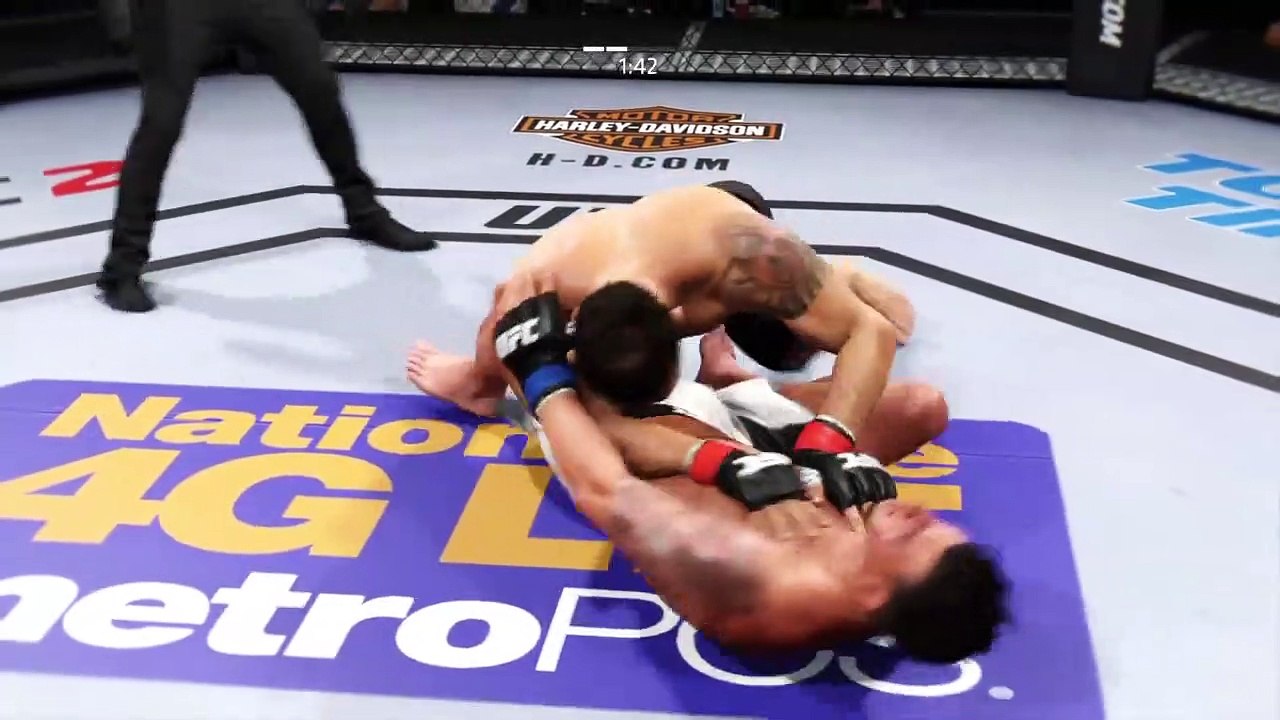 UFC 2 - Minotouro Nogueira vs Frank Mir (CPU vs CPU)