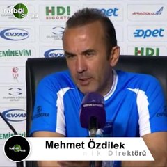 Mehmet özdilek: "Hak edilmiş bir şampiyonluk elde ettik"