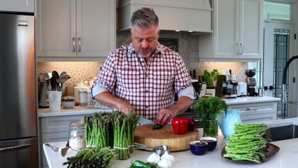 Farm Fresh Pickled Asparagus with The Outdoors Chef