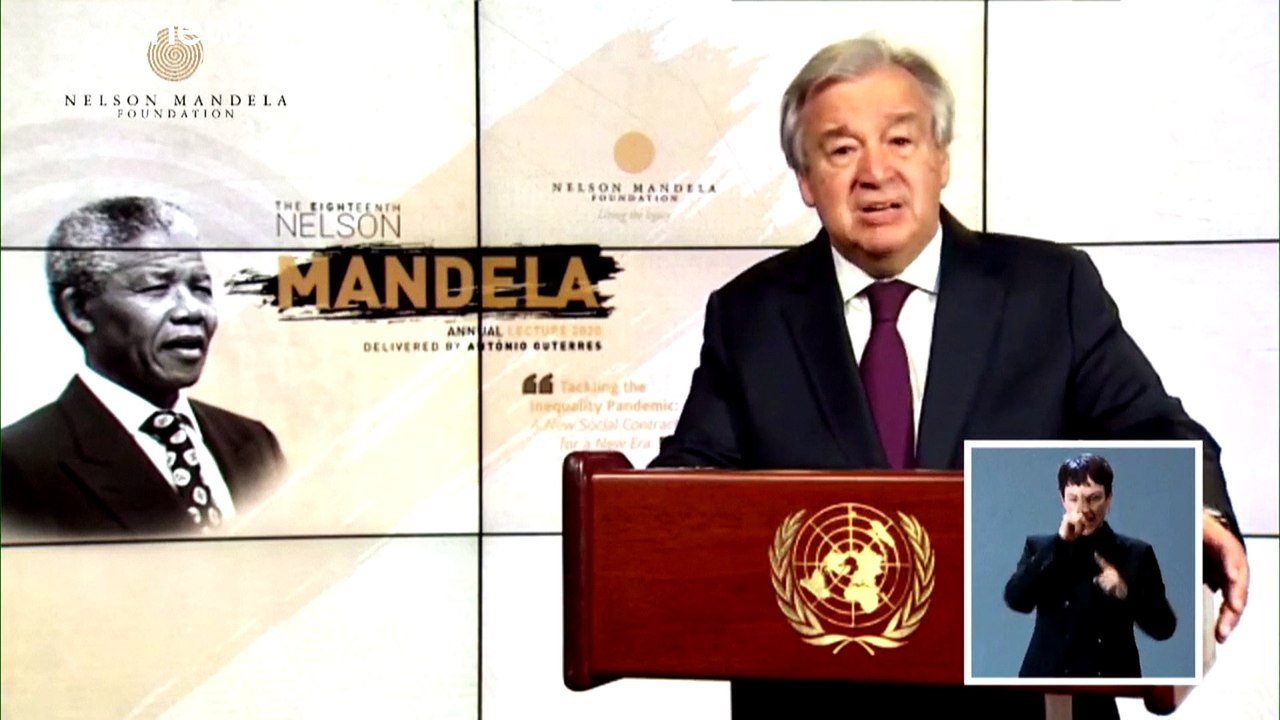 António Guterres: 'Menschen haben genug von Ungleichbehandlung'