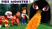 Paw Patrol Mighty Pups Fire Monster in the Tunnel Rescue with the Funny Funlings and Thomas and Friends in this Toy Story for Kids from Family Friendly Kid Friendly Family Channel Toy Trains 4U