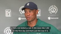 Woods feeling 'much better' after third round at Memorial