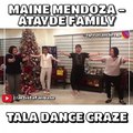 Maine Mendoza and Arjo Atayde & Family Tala Dance | Artista Fanbase