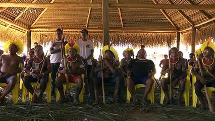 Cacique Raoni "estable" tras ser hospitalizado en Brasil