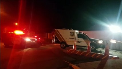 Corpo de vítima de acidente na PR-180, em Cafelândia, dá entrada no IML de Cascavel