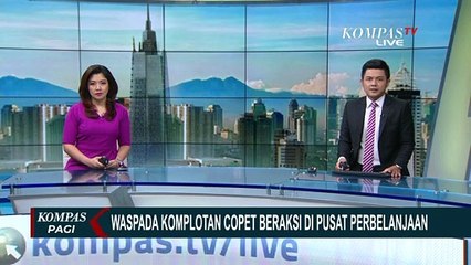 Berkasi Sejak 2018, Komplotan Copet di Pusat Perbelanjaan Berhasil Ditangkap