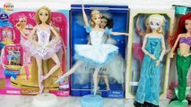 Princess Ballerina Barbie Rapunzel Ariel Elsa Cinderella dolls Putri Barbie Penari balet Bailarina