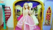 Princess Barbie Doll MAGICAL DANCE CASTLE Prinzessin Puppe Schloss Kastil boneka putri