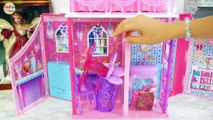 Princess Barbie Fairy Castle & Barbie Angel dolls Peri Putri Barbie kastil Bonecas de anjo