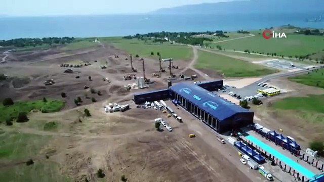 Geri sayım başladı, çok sayıda iş makinesi ve kamyon hazır bekliyor