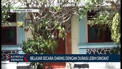 Belajar Secara Daring Dengan Durasi Lebih Singkat