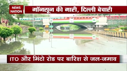 Water logging in Delhi Driver died due to drowning in water
